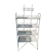 Vintage metal shelf