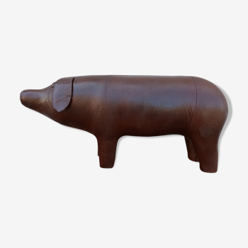 Leather pig