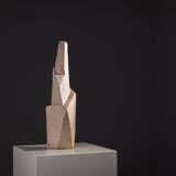 Large abstract monolithic sculpture