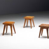 Stools by Christian Durupt  France, 1960s