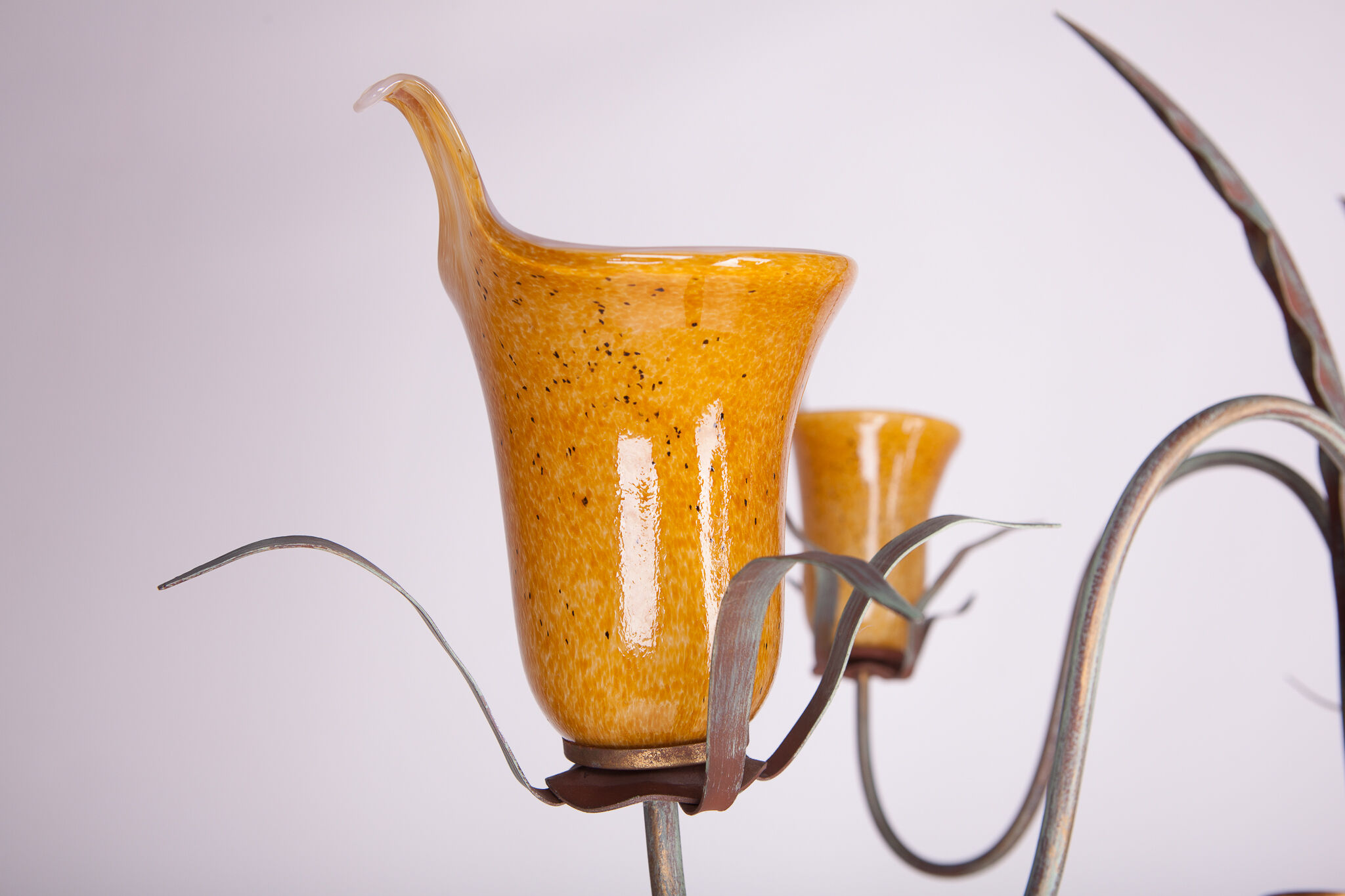 Italian Hollywood Regency Chandelier, 1970s