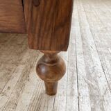 Drapery oak counter 1900