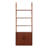 Teak modular shelving unit, Danish design, 1960s, made in Denmark