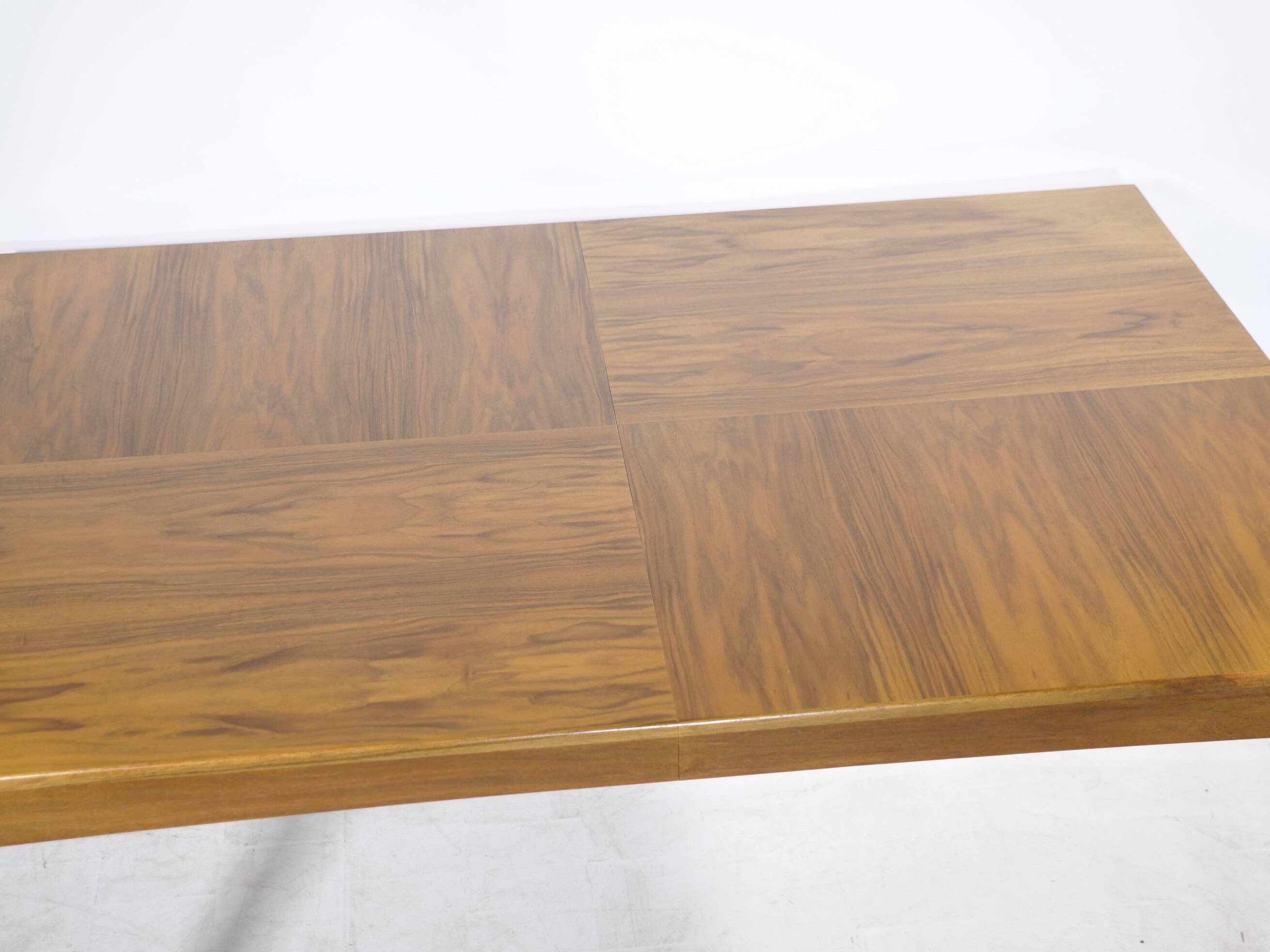 Extendable Walnut Dining Table by Hartmut Lohmeyer for Wilkhahn, 1960s