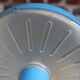 Lampe chevet bleu nuage Ikea 1990