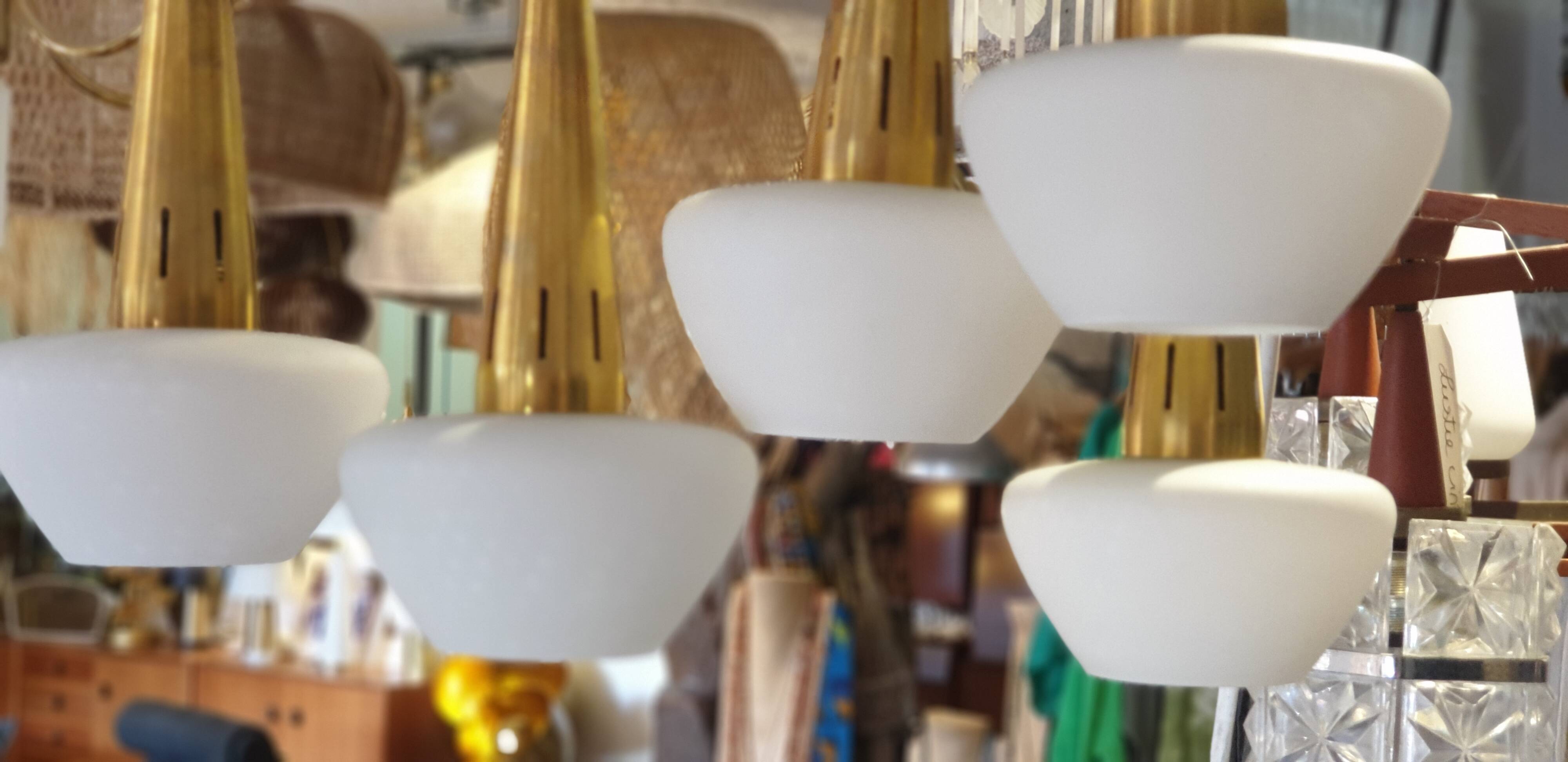 Cascade chandelier 50s