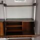Modular shelves in Rio rosewood