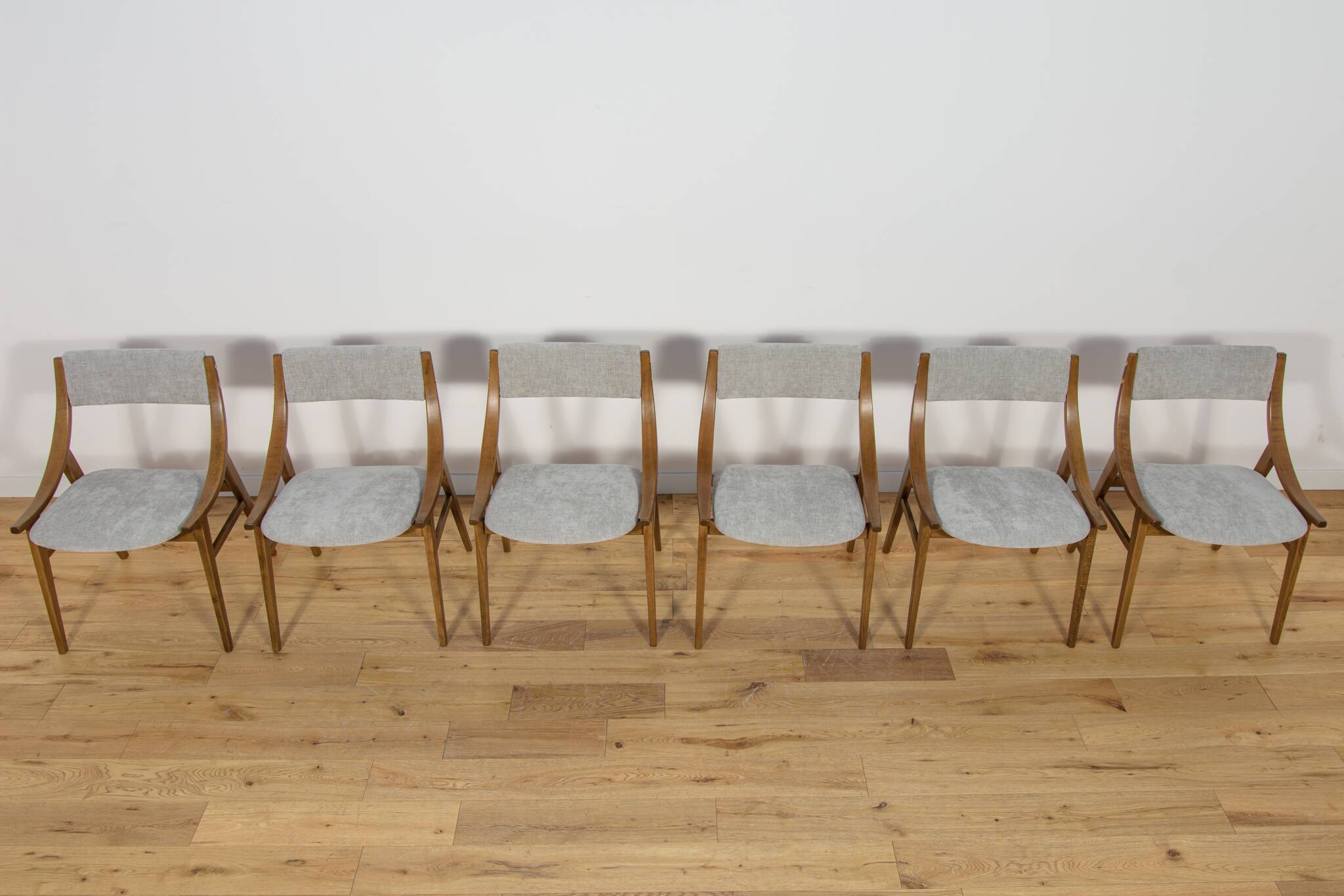 Ski Jumper Chairs from Zamojska, Poland, 1970s, Set of 6