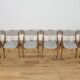 Ski Jumper Chairs from Zamojska, Poland, 1970s, Set of 6