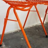Chaise en acier par Henryk Sztaba pour PSS Spolem 1970s