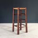 Brutalist Bar Stool from Charles Dudouyt, France, 1940s