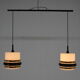1970s Pendant Glass Light Czechoslovakia