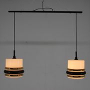 Suspension en verre des années 1970 Tchécoslovaquie