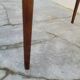 1960s Scandinavian tripod coffee table in teak
