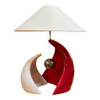 Ceramic lamp by François Châtain from the 2000s.
