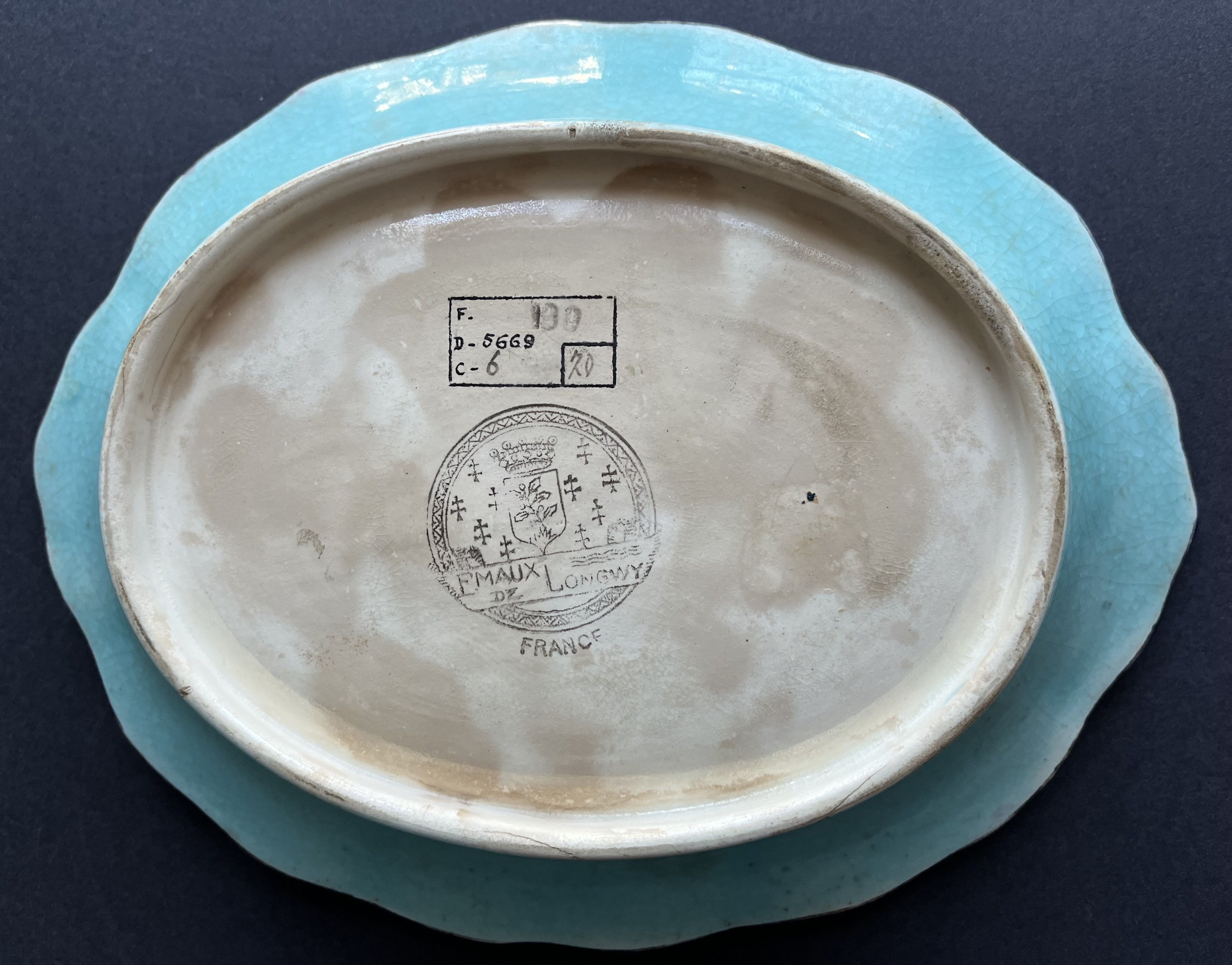 Bannette en émaux de Longwy