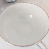 Japanese coffee set 10 cups, milk jar, sugar pot