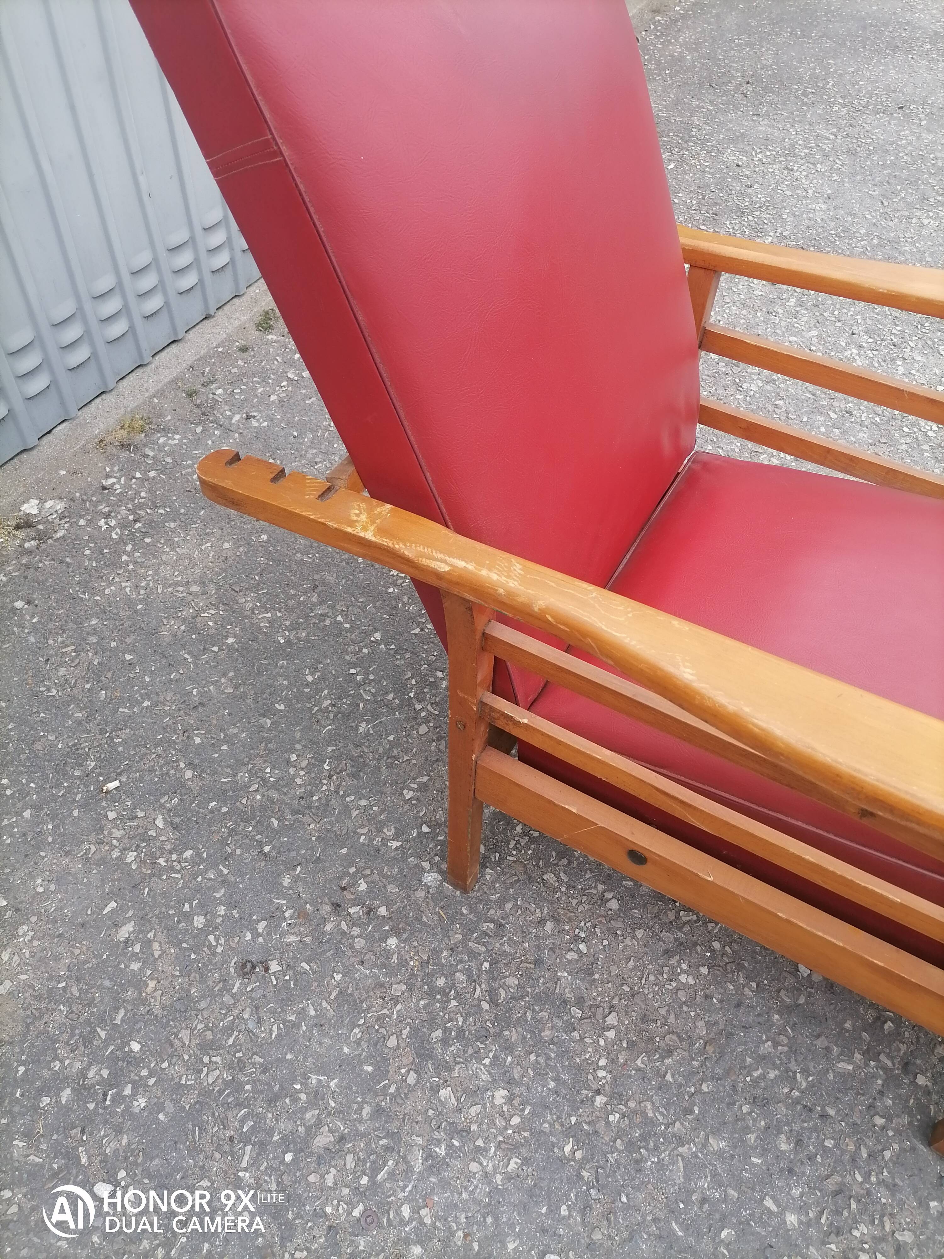 Fauteuil morris vintage 1950