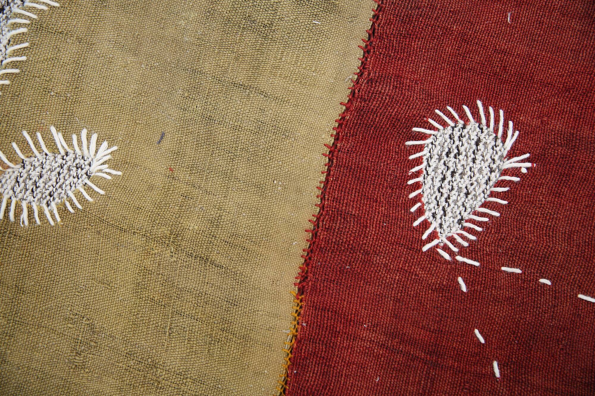 Tapisserie Murale Textile Vintage, Tenture Design, Art Textile, 88x106 Cm