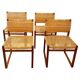 BM61 chairs in mahogany by Borge Mogensen