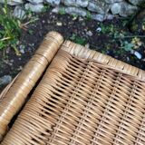 Vintage wicker chest