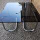 Vintage auxiliary coffee table 70s Bauhaus style
