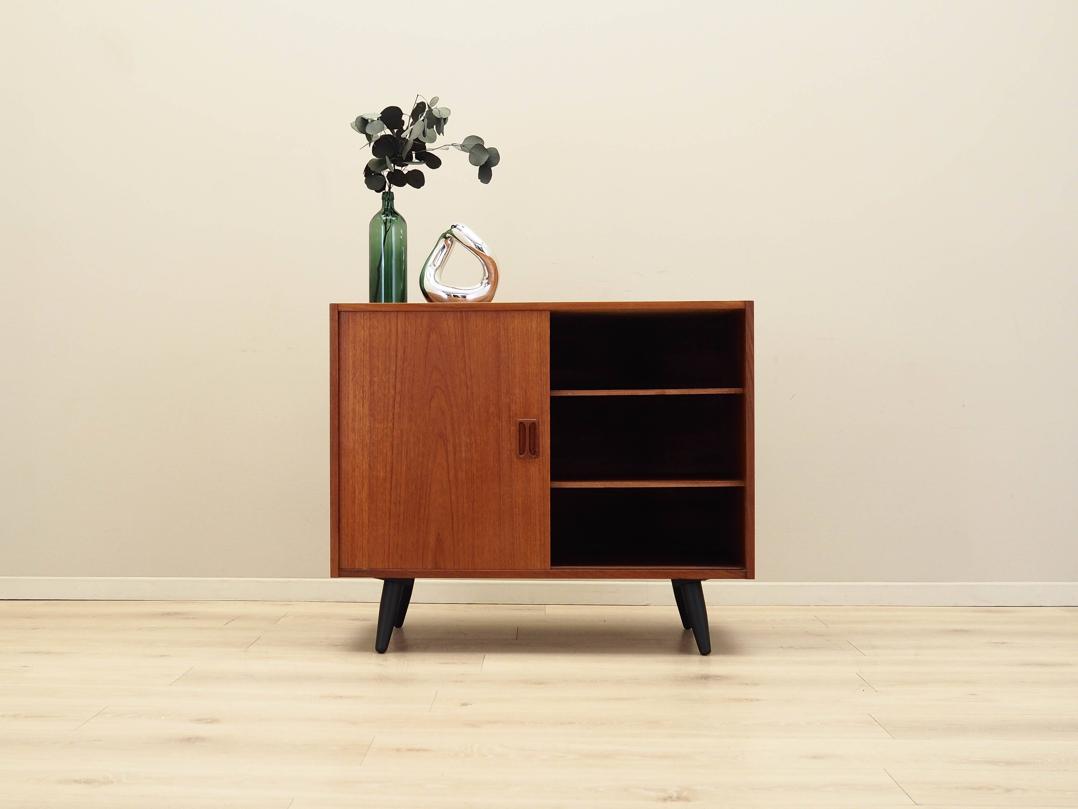 Teak cabinet, Danish design, 1970s, production: Denmark