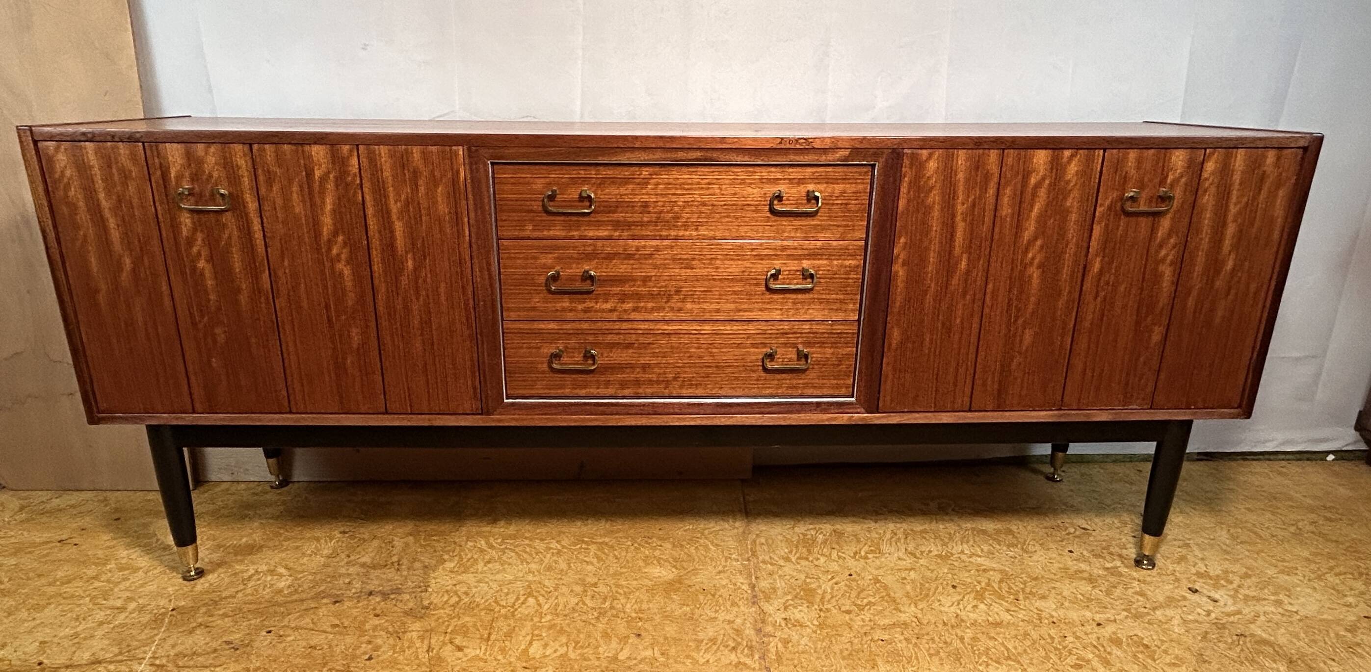 Mid-Century Retro Vintage Tola Wood Sideboard by G Plan E. Gomme 1950-1960