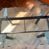 Glass dining table