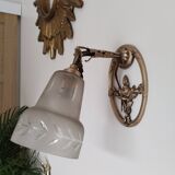 Wall lamp, bedside lamp, vintage, 50s