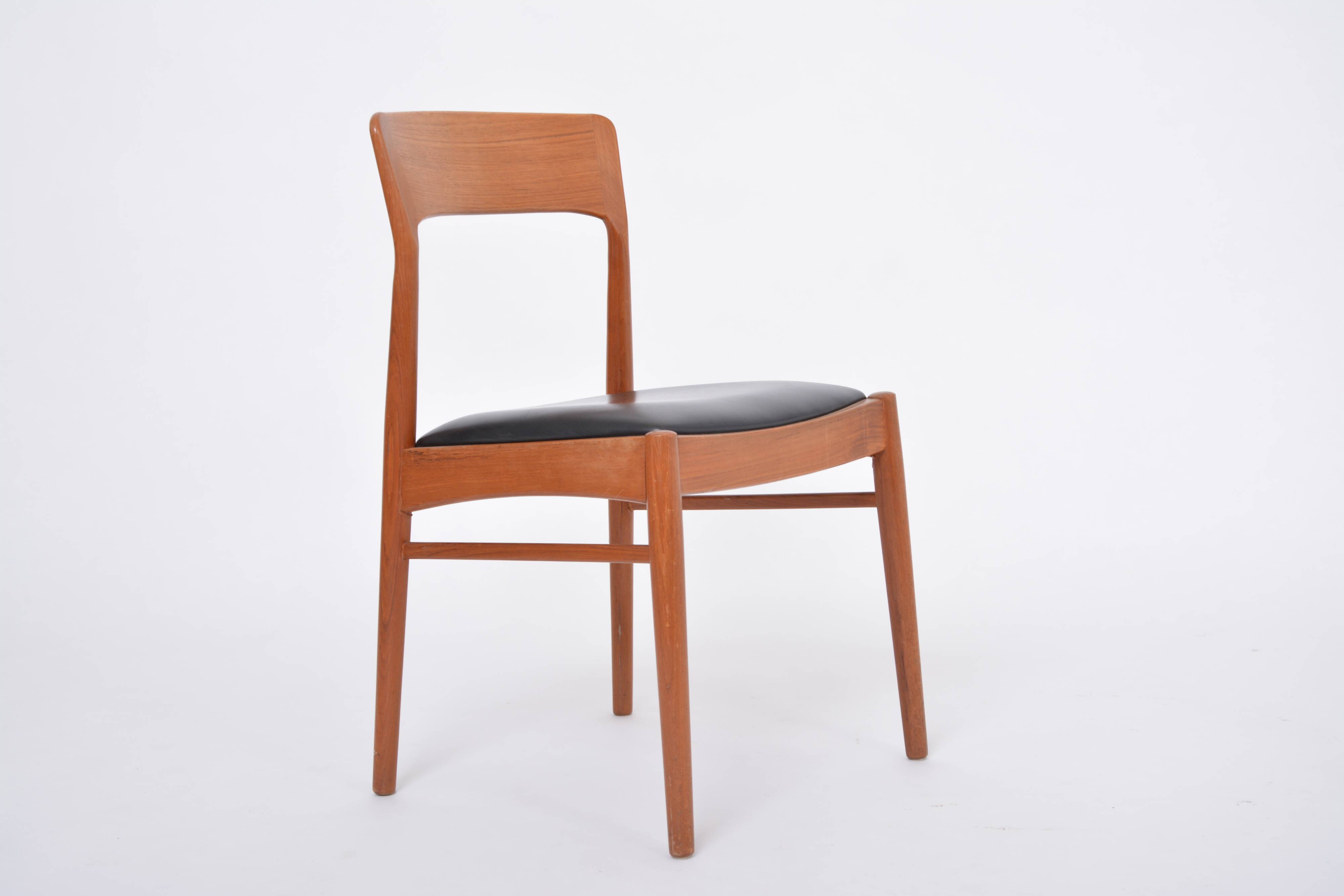 Single Danish Midcentury Modern Teak Chair