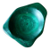 Vide-poche en malachite naturelle du Congo