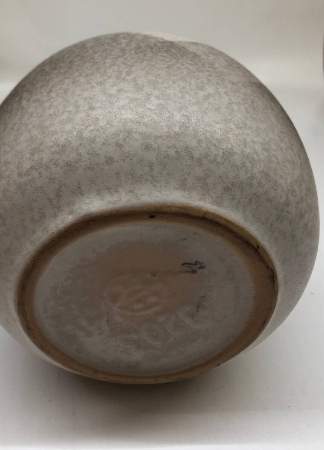 West Germany ball vase by VEB haldensleben