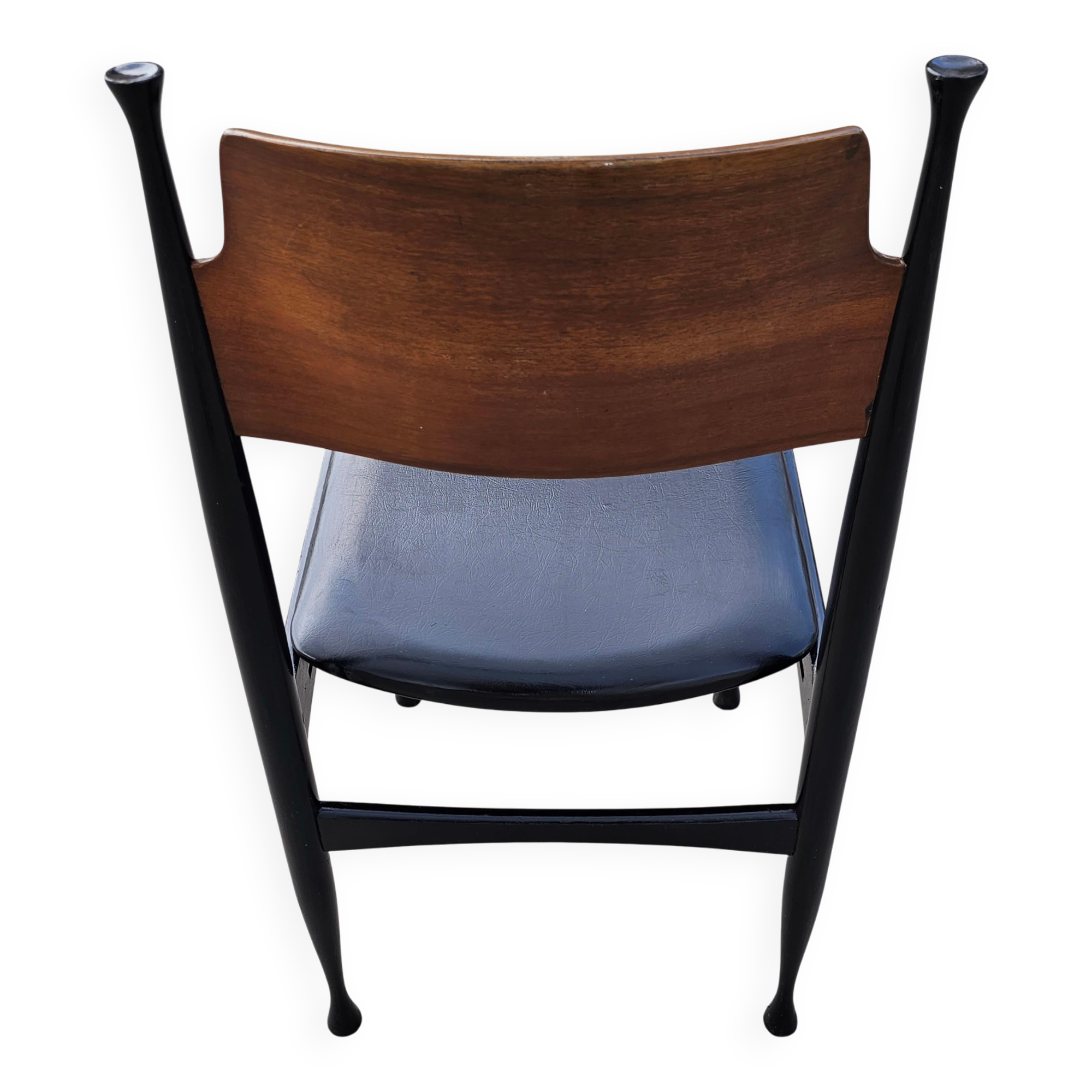 Set of 4 Mid-Century dining chairs by Paolo Buffa, 1960s.