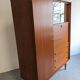 Rosewood display cabinet and secretary from the 50s/60s