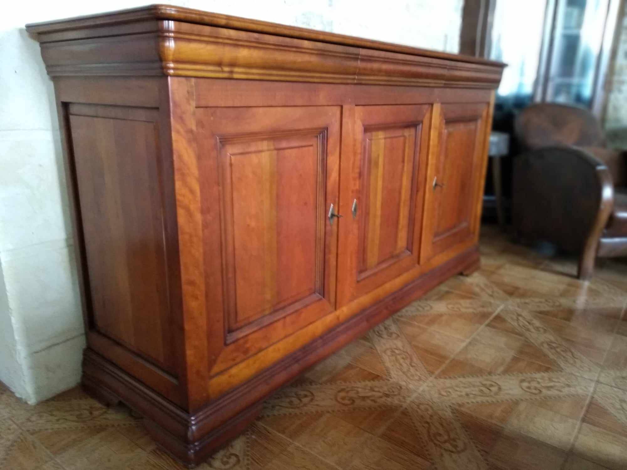 Cherry wood sideboard