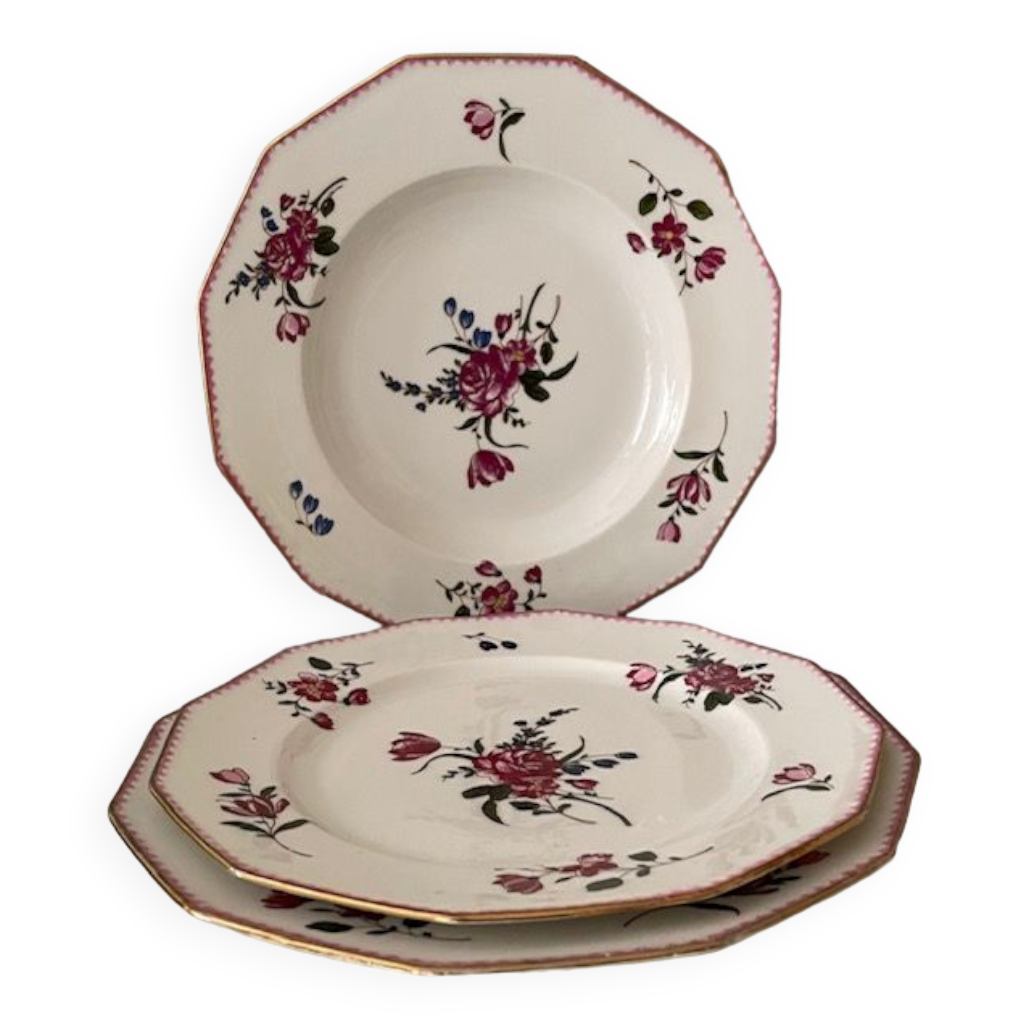 Hollow plate Lanternier, Limoges, ca 1930