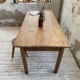 Table de ferme en cerisier