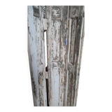 3-leaf Parisian shutter in pitch pine