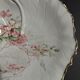 Hollow dish limoges porcelain france flowers xxth