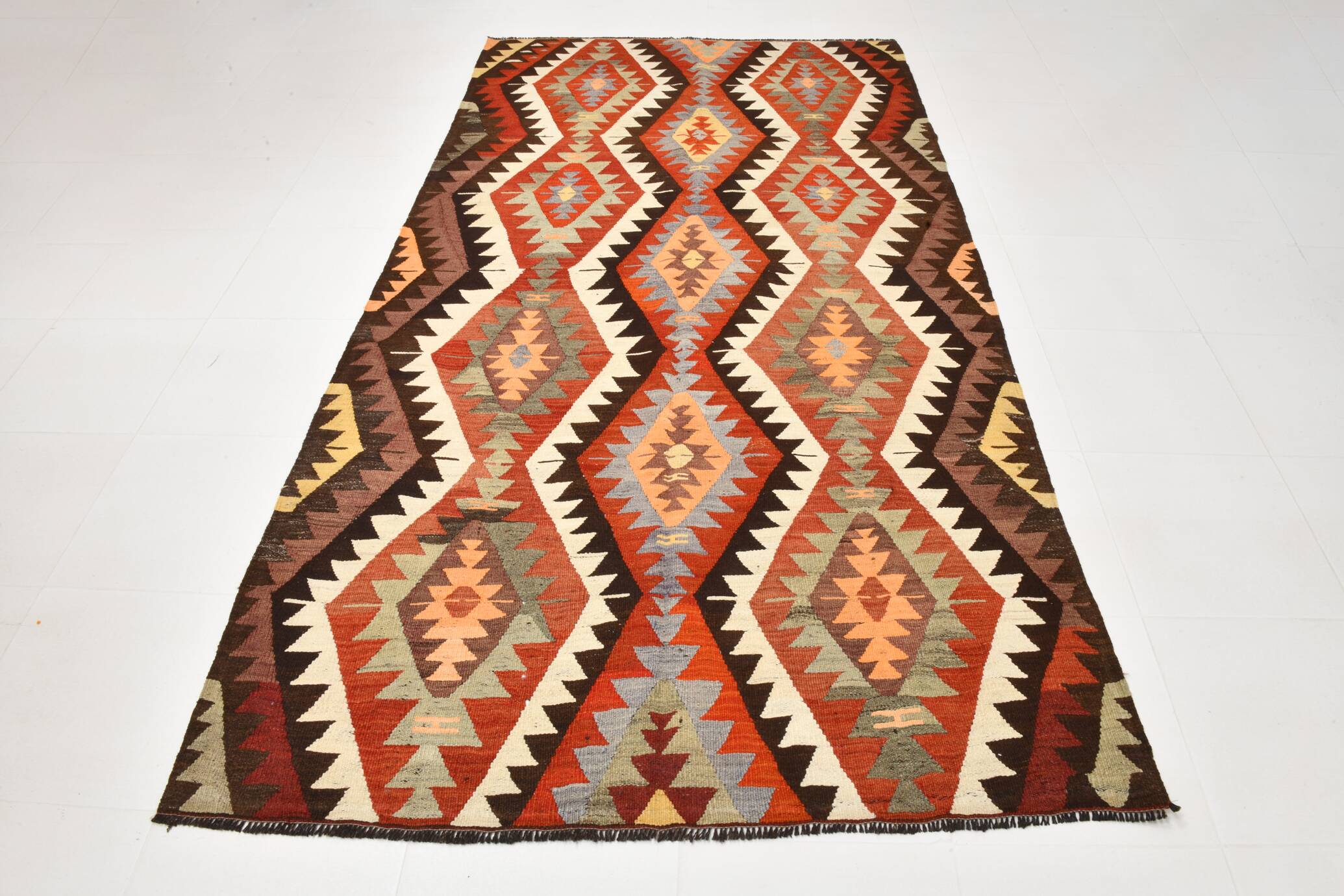5x10 Tribal Handwoven Kilim Rug, 155x291Cm