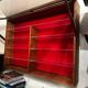 Wall display case for Collection - Wood and Plexiglass D 18 cm / W 106 cm / H 7 cm