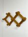Wall-mounted coat rack in pine
