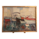 Oil on canvas signed Nathalie Pogarieloff