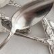 12 small silver-plated metal teaspoons "Cocoa" by Boulenger