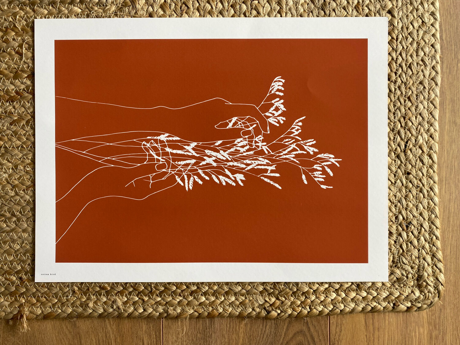 Poster Cotton Bird