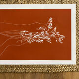 Poster Cotton Bird