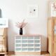 Vintage locker shelf furniture