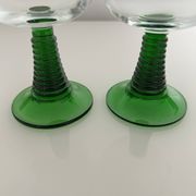 Pair of Alsace wine glasses