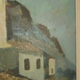 "Motif of the Southern Village" by Bertil Wahlberg